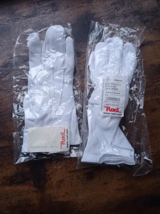 Guantes Gala Blancos Roal Talla Grande
