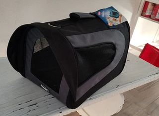 Trasportino morbido Kando Nobby nero/grigio