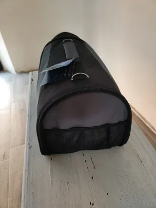 Trasportino morbido Kando Nobby nero/grigio