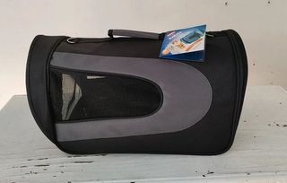 Trasportino morbido Kando Nobby nero/grigio