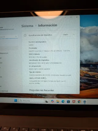 Portátil Lenovo Ideapad Flex 5 i7 Gris caja