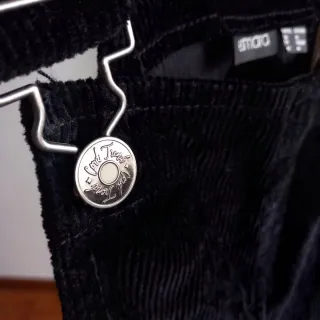 Vestido peto pichi negro - Talla 40