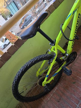 Bicicleta Rockrider ST 100 Neón