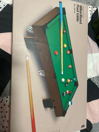 Billar de mesa 64x36 cm
