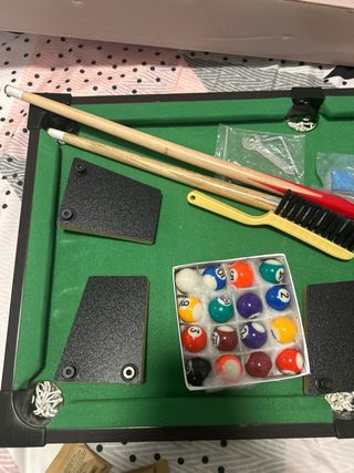 Billar de mesa 64x36 cm