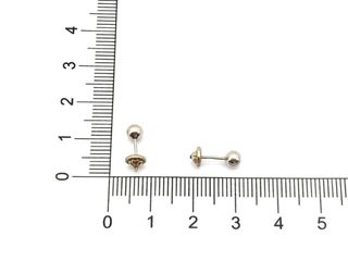 E1788332-4 Pendientes Oro 18k con Circonita