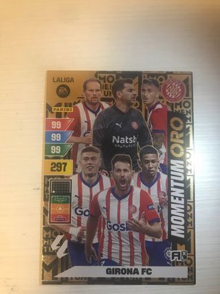 Carta Panini LaLiga Momentum Oro Girona FC