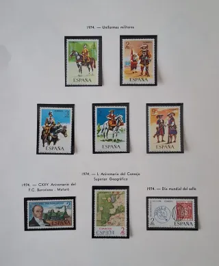 Lote Sellos España 1974
