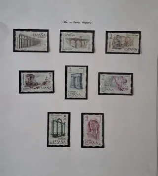 Lote Sellos España 1974