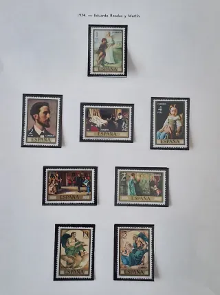 Lote Sellos España 1974