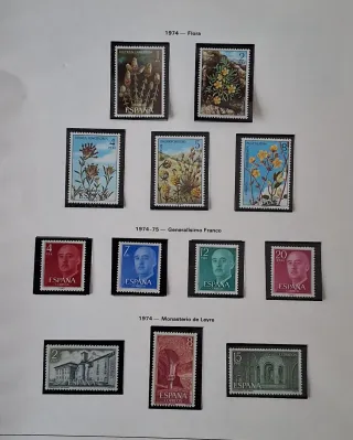 Lote Sellos España 1974