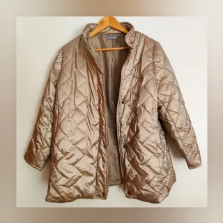 Chaqueta Jardins dorada talla única