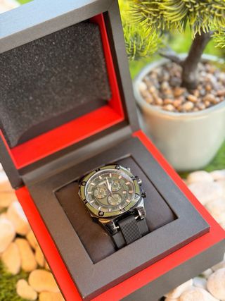 Reloj Technosport Cronógrafo Negro/Verde