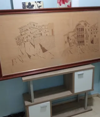 Cuadro Decorativo Paisaje Edificios