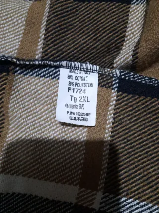 Camisa cuadros Fixman Talla L