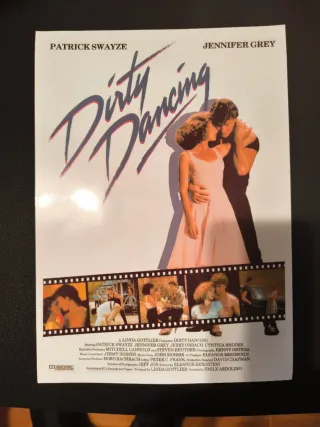 Póster Dirty Dancing Patrick Swayze Jennifer Grey