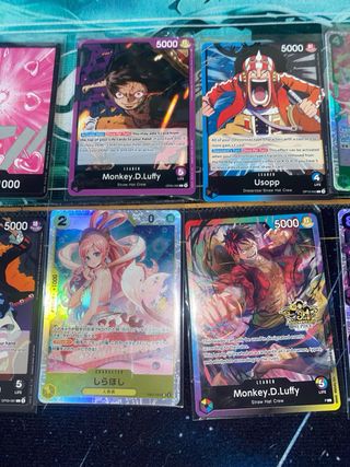 Lote de 10 carte One Piece TCG