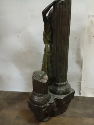 LIQUIDACIÓN Figura bronce Miró reproducción