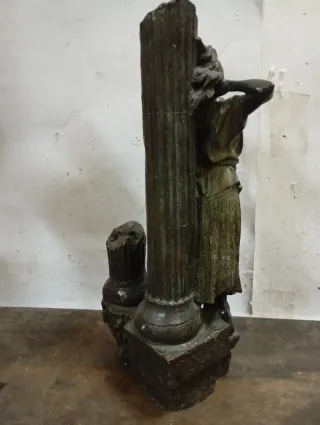 LIQUIDACIÓN Figura bronce Miró reproducción