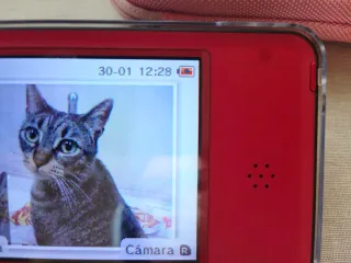 Nintendo DSi XL Edición Mario Roja