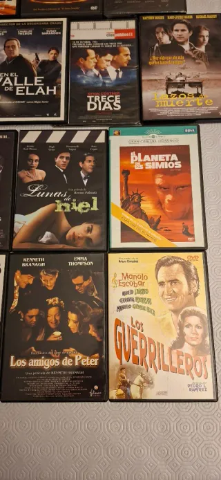 13 Películas DVD Acción, Crimen, Drama