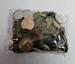 1kg Monete Mondiali Varie