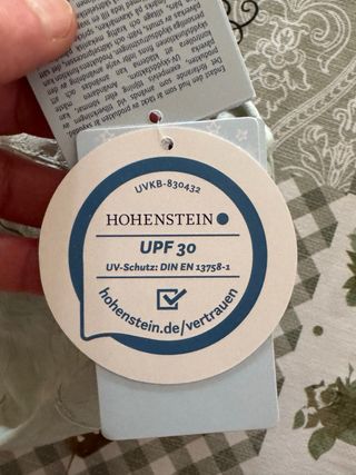 Gorra niña protección UV talla S