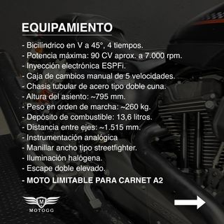 Harley-Davidson XR 1200 X Sportster del año 2010