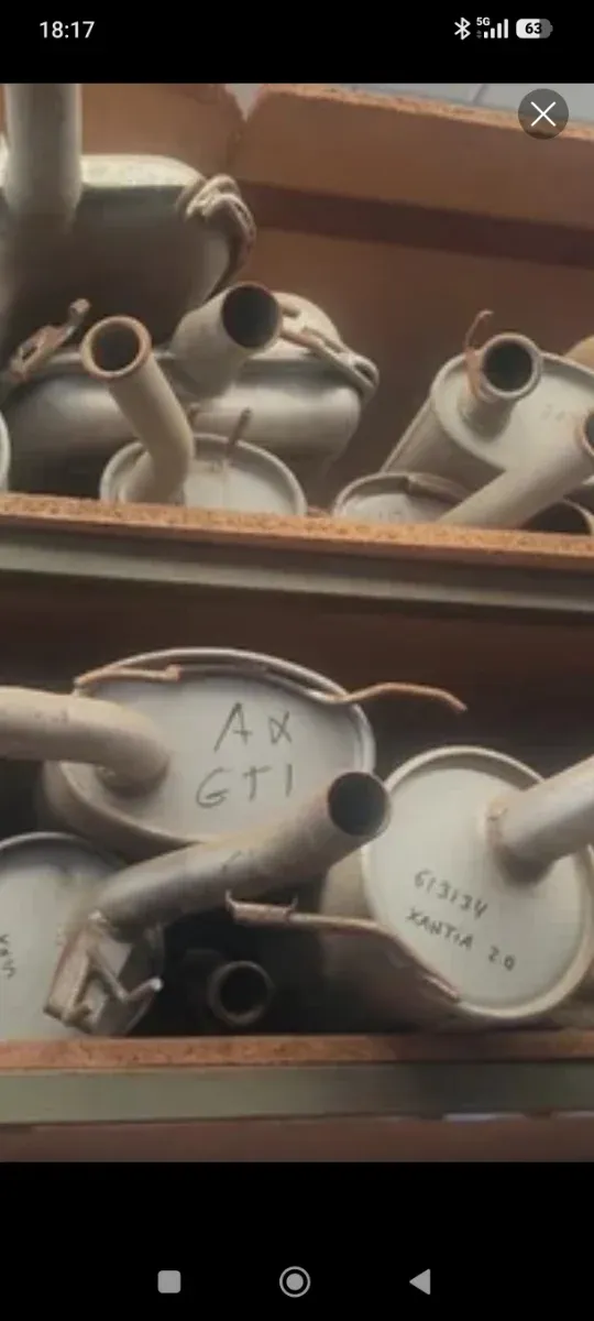 Silencioso Peugeot 505 SRD TURBO y 2.3 D NUEVO