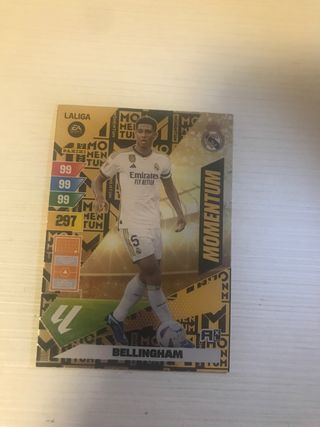 Carta fútbol Panini LaLiga Momentum Bellingham