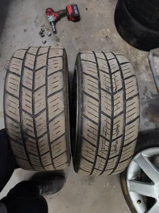 Pareja Neumáticos Kumho Slicks 17 W51 Agua