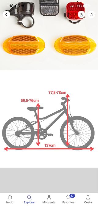 Bicicleta Infantil Rockrider ST100