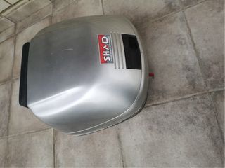 Baúl Moto SHAD SH30 Plata Negro