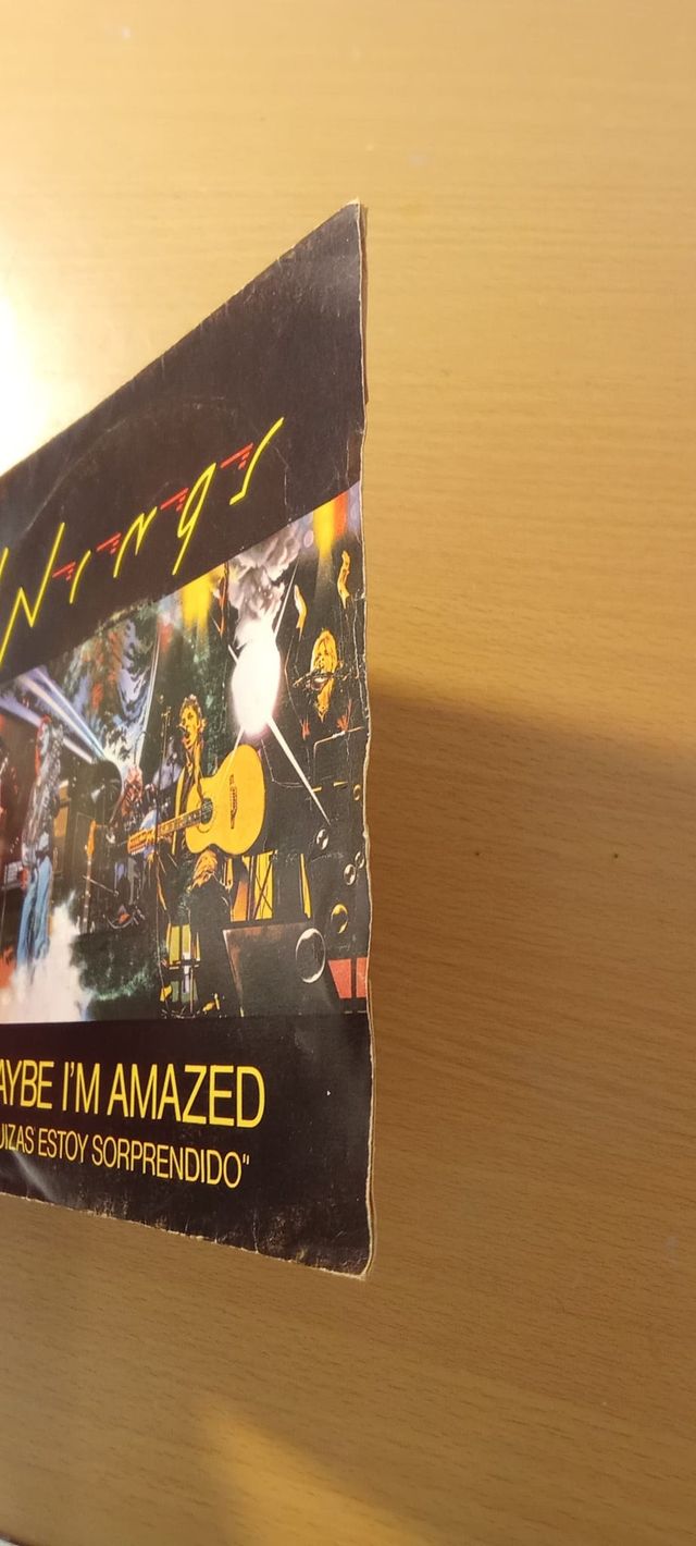 Single Maybe I'm Amazed - Wings (1977)