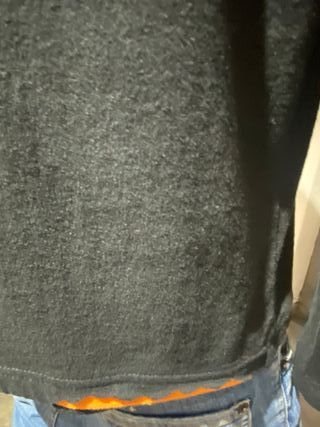 Camiseta de manga larga Diesel color negro