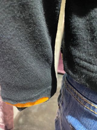 Camiseta de manga larga Diesel color negro