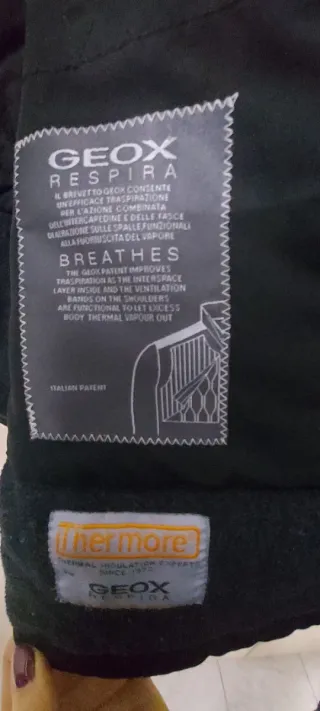 Giubbino uomo Geox nero