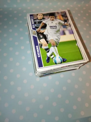 Lote cromos fichas Liga 2008 Mundicromo
