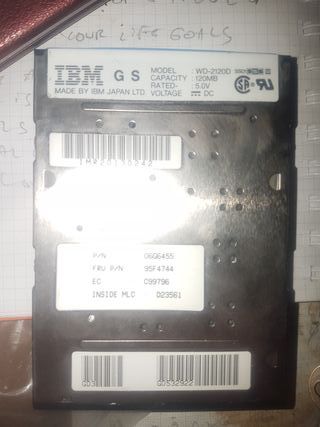 IBM WD-2120D 120MB Hard Disk Drive