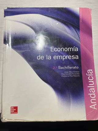 LA - Economia de la empresa 2 Bachillerato. Lib...