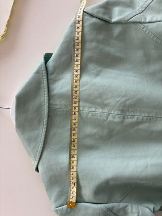 Chaqueta Only cuero ecológico verde