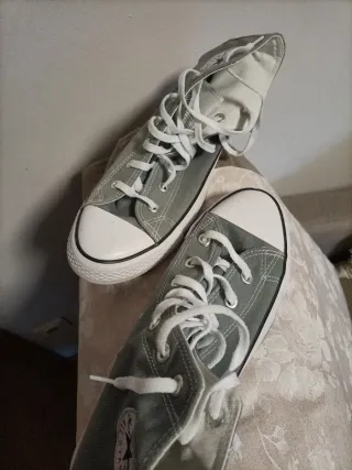 Zapatillas Converse Altas Grises