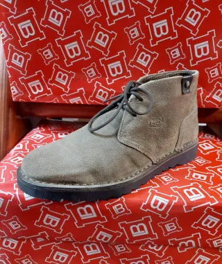 Polacco uomo camoscio taupe