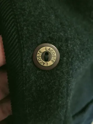 Chaleco Lacoste Gris Original