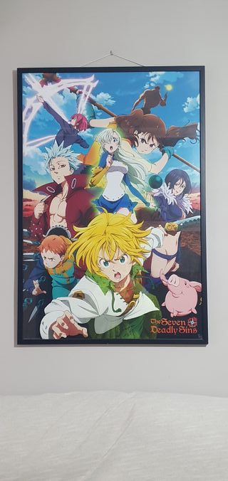 Cuadros Anime Death Note y 7 Pecados Capitales