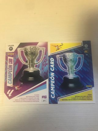 Carta Campeón LaLiga Panini EA Sports 471
