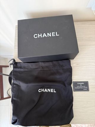 Bolso Chanel Tracolla Marrón y Dorado