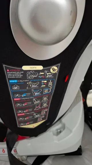 Silla coche con isofix
