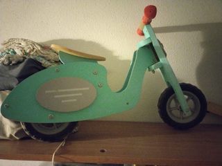 Bici de madera para peques