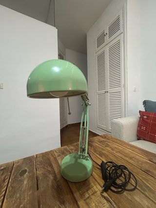 Flexo de escritorio verde